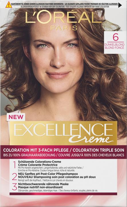 Produktbild L'Oréal Paris Excellence Cream (6 Dunkelblond)
