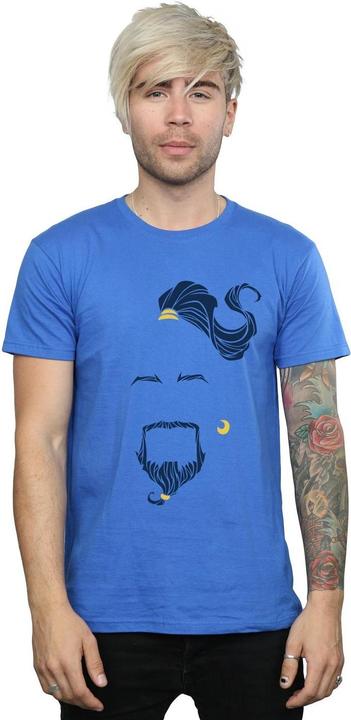Immagine prodotto Disney Aladdin Movie Genie Blue Face Maglietta Uomo (3XL)