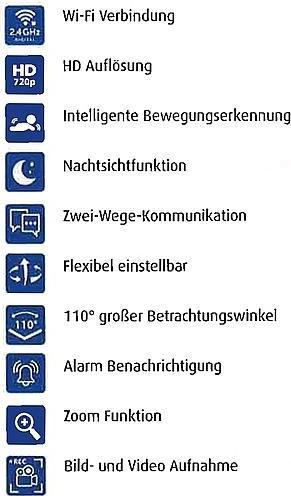 Nährwerte und Zutaten Reer IP Baby Cam (Babyphone mit Kamera)