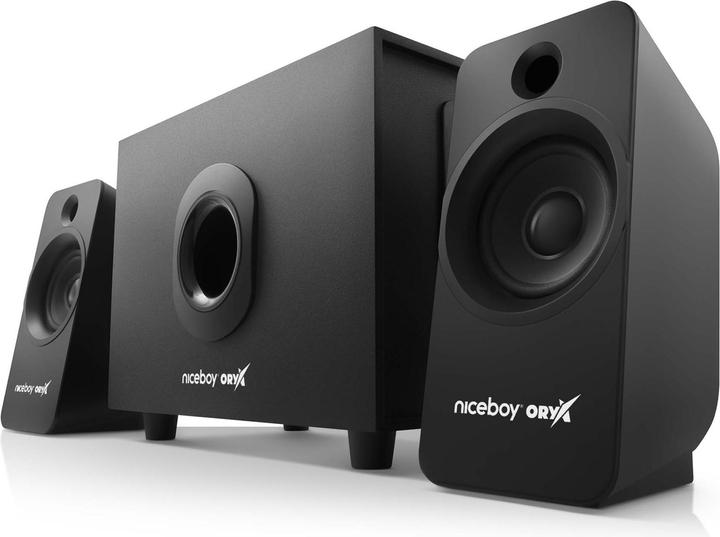 Produktbild Niceboy Oryx Vox 2.1 MaxBass Speakers 25W