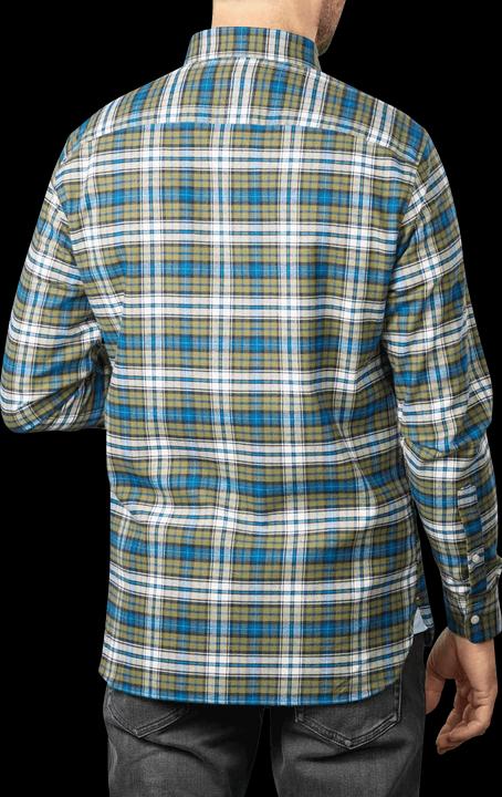 Image du produit Tommy Hilfiger Tartan Small Shirt Brushed Putting Green/Mutl (S)