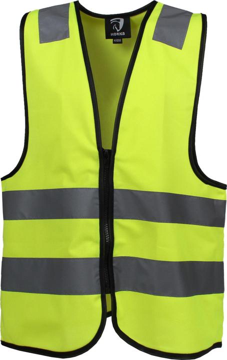 Horka Vest with reflective and fluoressent zipper (L)