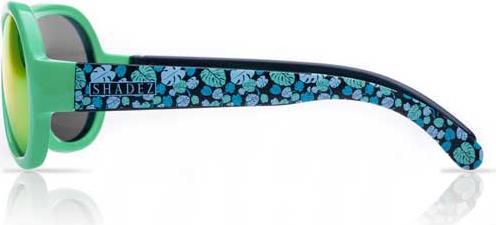 Actual product image Shadez Sunglasses Leaf Print Green Junior
