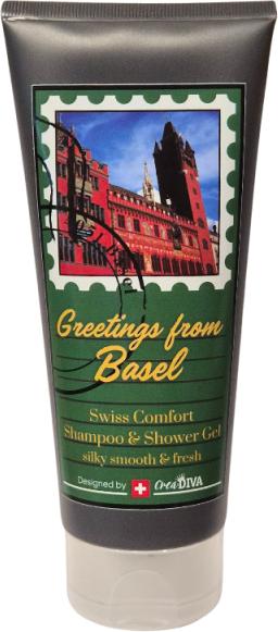 CreaDiva Duschgel & Shampoo - Basler Rathaus (200 ml)