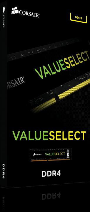Image du produit Corsair sélectionner une valeur (1 x 4GB, 2133 MHz, RAM DDR4, DIMM)