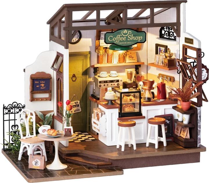 Robotime Coffee Shop