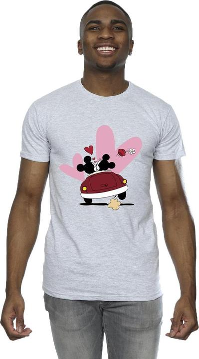 Actual product image Disney Mens Mickey Mouse Car Print T-Shirt (XXL)
