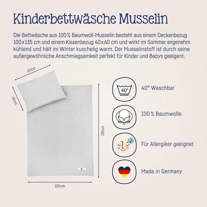 Produktbild Julius Zöllner Bettwäsche Musselin