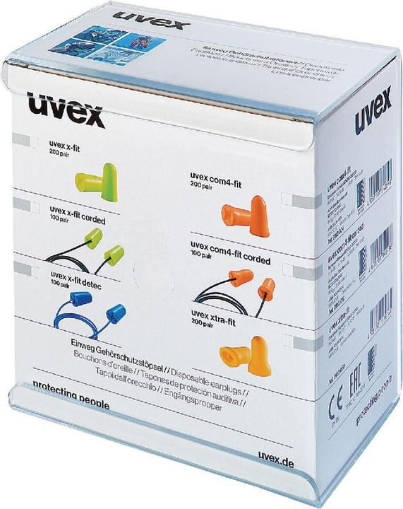 Produktbild Uvex Safety x-fit Ohrstöpsel 37 dB Schaumstoff (200 Paar) (400 x)