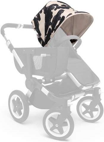 Actual product image Bugaboo donkey sun canopy Andy Warhol Cars