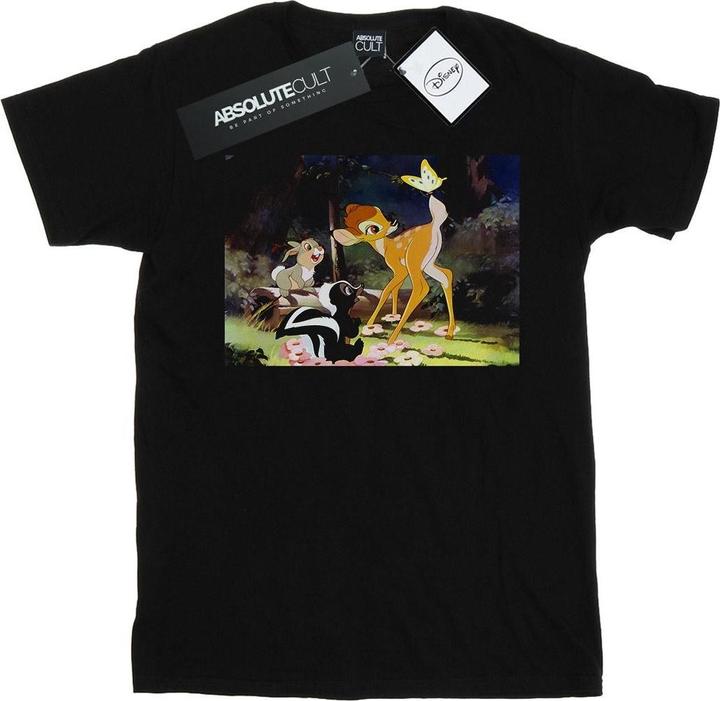 Immagine prodotto Disney Bambi Tail Butterfly Still Maglietta Uomo (S)