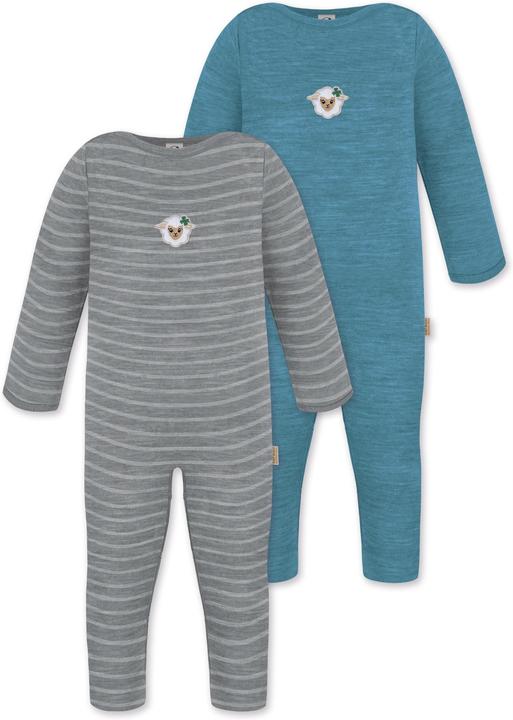 Immagine prodotto Normani Pagliaccetto da 2 pezzi per bambino in merino "Tangoio" - 9595 (74)