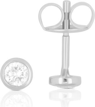 Produktbild Muau Ohrstecker Zargen-Fassung (Weissgold 750)