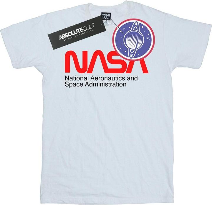 Actual product image Nasa Girls Aeronautics And Space Cotton T-Shirt (140, 146)