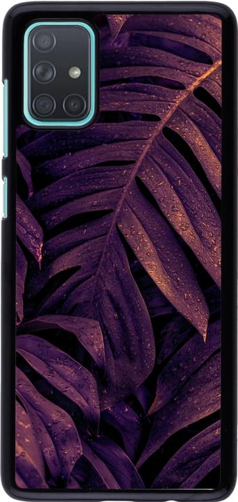 Actual product image PhoneLook Coque Purple Light Leaves (Samsung Galaxy A71)