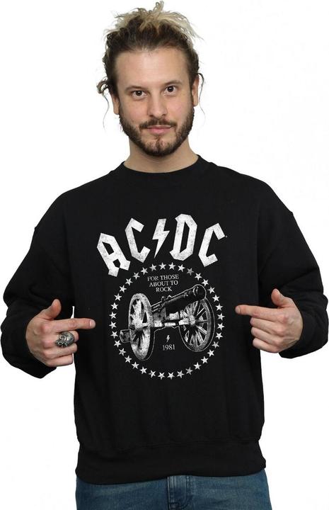 Produktbild AC/DC We Salute You Kanone Baumwolle Sweatshirt (XL)