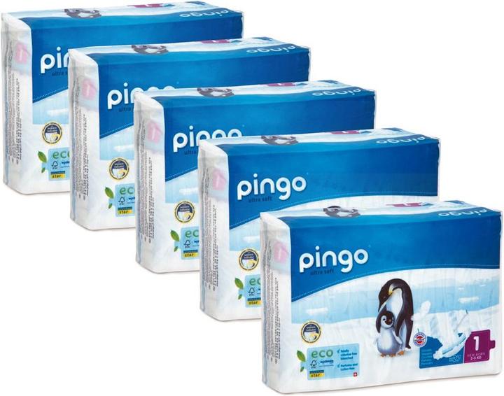 Image du produit Pingo Newborn Megapack (Taille 1, Pack semi-mensuel, 135 pièce(s))
