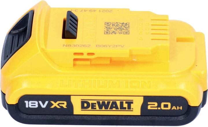 Actual product image DeWalt DCW 210 N Battery random orbital sander 18 V 125 mm Brushless + 1x rechargeable battery 2.0 Ah - (Eccentric grinder)