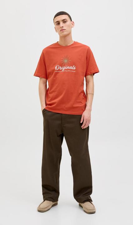 Actual product image Jack & Jones Gedruckt Rundhalsausschnitt T-shirt T-shirt (XL)