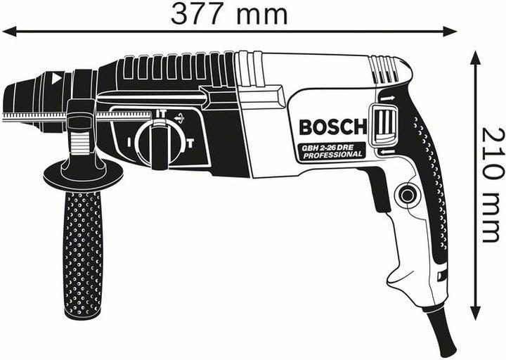 Produktbild Bosch Professional Bohrhammer mit SDS plus GBH 2-26 mit L-BOXX (Netzbetrieb)