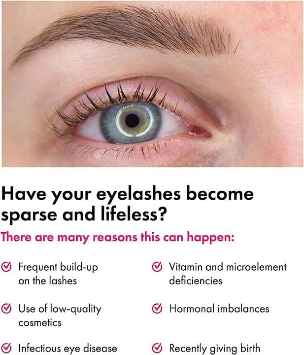 Actual product image Toplash Eyelash and eyebrow growth serum (6 ml)