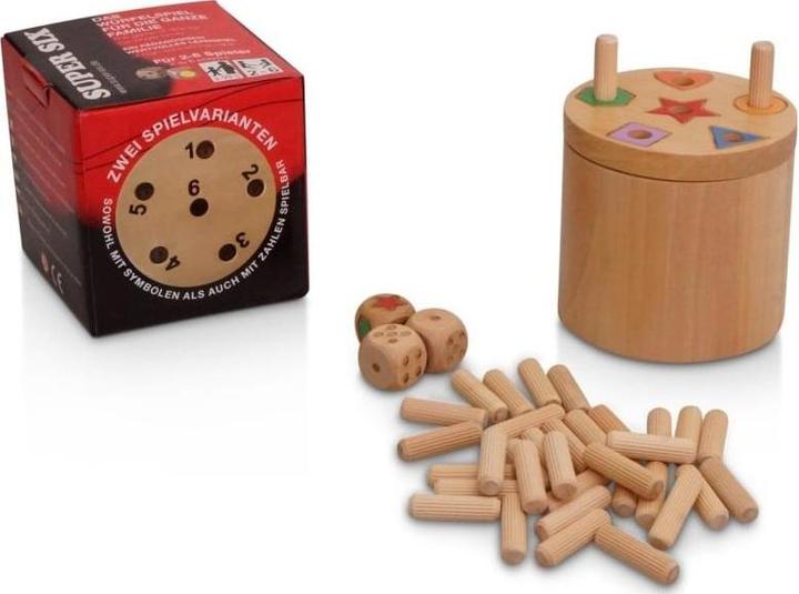 Immagine prodotto Bestsaller Super Six Gross (in legno) (Tedesco, Francese, Italiano, Inglese)