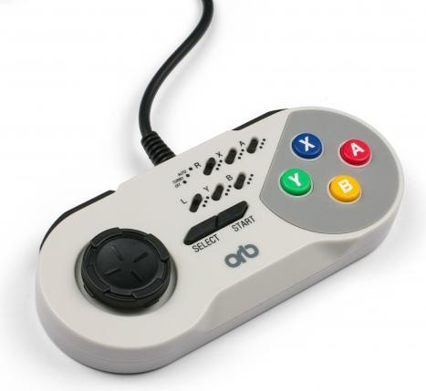 Productafbeelding ORB SNES mini Turbo Bedrade Controller ()
