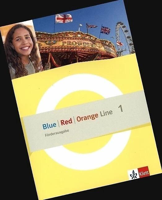 Actual product image Blue Line - Red Line - Orange Line 1 (English, German, 2022)