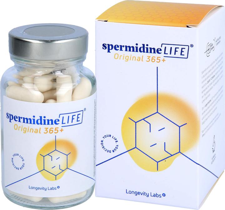 Produktbild SpermidineLife Original 365+ Kaps (60 Stück, Kapseln, 164 g)
