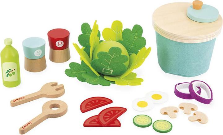 Produktbild Janod Salat Set mit Zubehör