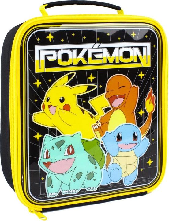Immagine prodotto Pokémon Personaggi Pikachu Borsa da pranzo e bottiglia (confezione da 5)