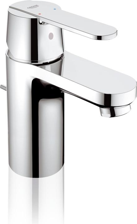 Immagine prodotto Grohe Get lavabo mixer, taglia S, risparmio idrico, con scarico pop-up, cromo