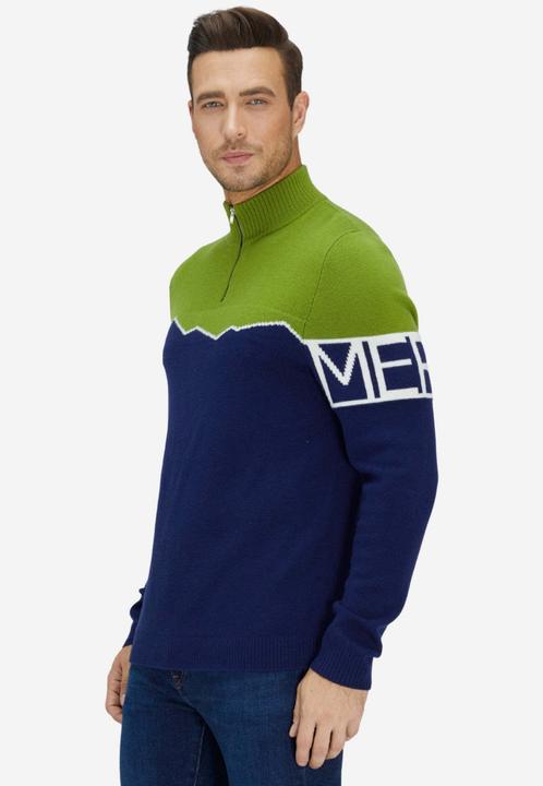Produktbild Bellemere Pullover Merino Super Fine Mountain Print Sweater (S)