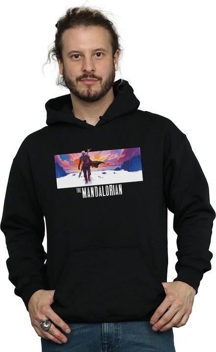 Image du produit Star Wars - Sweat à capuche THE MANDALORIAN LANDSCAPE - Homme (XL)