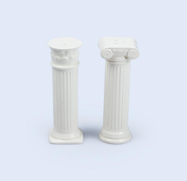Image du produit Doiy Hestia Salt & Pepper Mills Columns White (Sel, Poivre)
