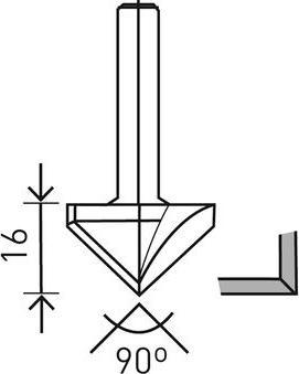 Actual product image Festool Plasterboard cutter, HM-tipped shank-ø 8