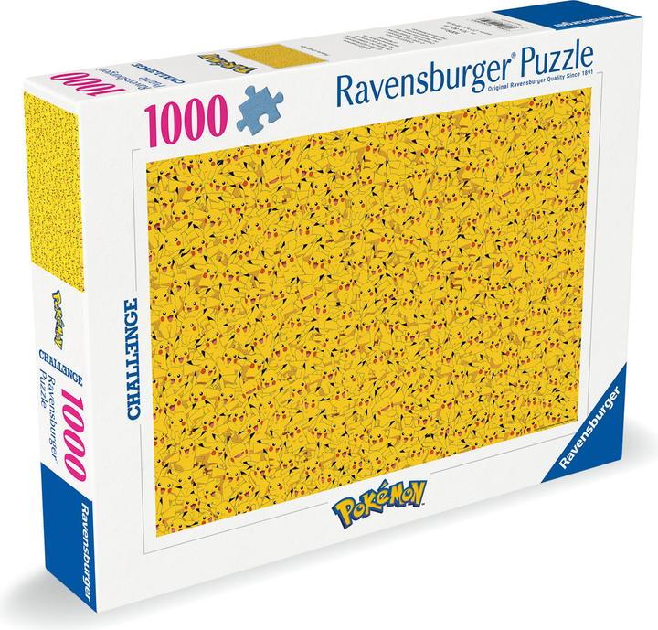 Actual product image Ravensburger Pikachu Challenge (1000 pieces)