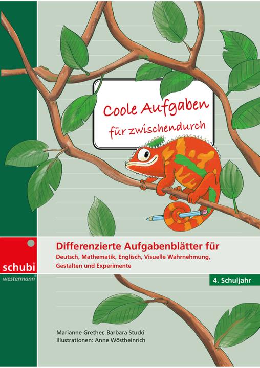 Immagine prodotto Coole Aufgaben für zwischendurch 4. Schuljahr. Kopiervorlagen (Tedesco, Marianna Garzetta, Barbara Stucki, 2020)