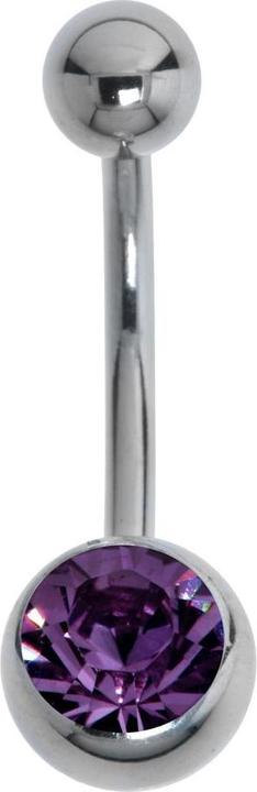 Bijouteria Bauchpiercing (Titan, Kristall)