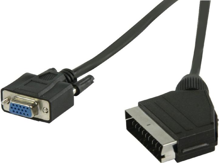 Image du produit Delock Scart — VGA (2 m, Péritel)