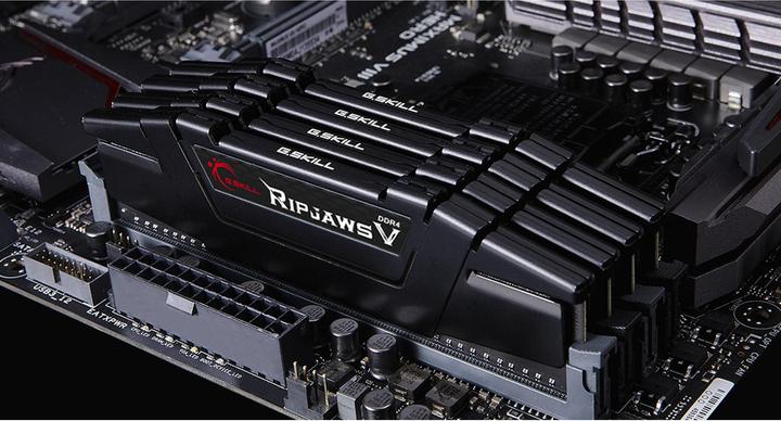 Productafbeelding G.Skill RipJaws V-serie (4 x 32GB, 3200 MHz, DDR4 RAM, DIMM 288 pin)