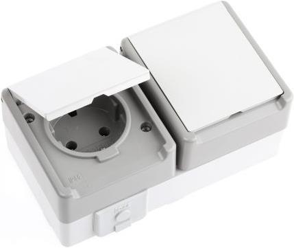 Produktbild Siemens Aufputz SCHUKO-Steckdose 2-fach