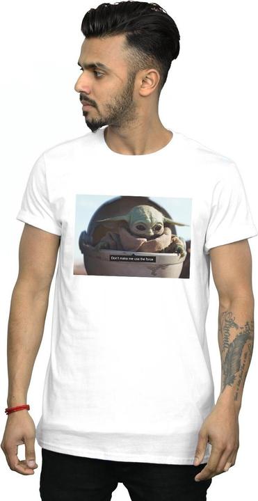 Image du produit Star Wars - T-shirt THE MANDALORIAN DON'T MAKE ME - Homme (L)