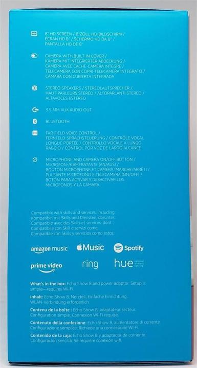 Image du produit Amazon Echo Show 8 (Amazon Alexa)