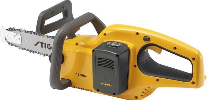 Productafbeelding Stiga CS 100e Accu-kettingzaag incl. accu, incl. oplader Bladlengte 250 mm (Accu kettingzaag)