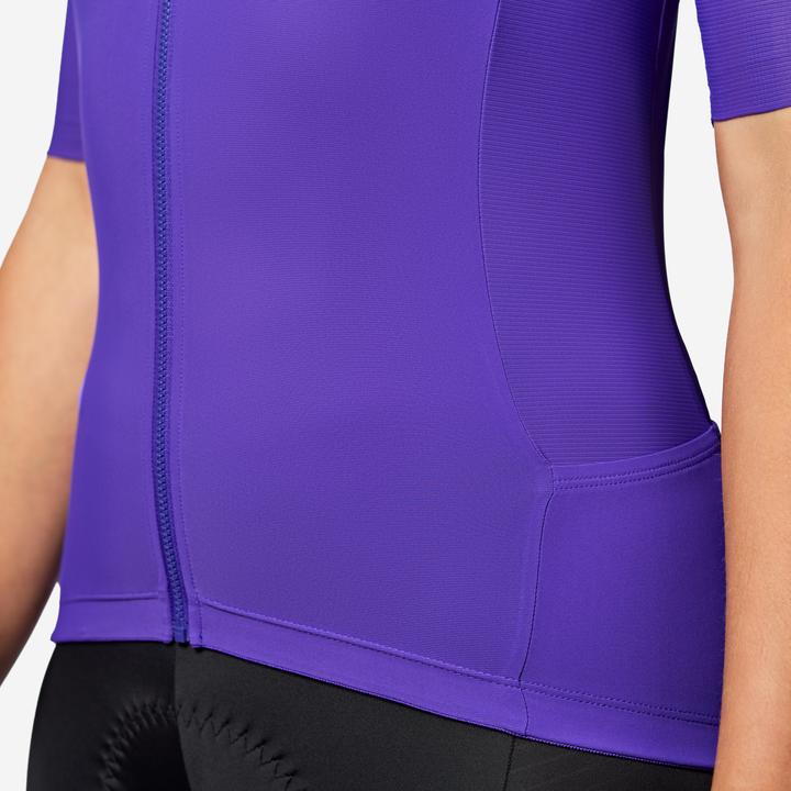 Image du produit Van rysel Maillot de vélo route manches courtes été unisexe - racer 2 violet (M)