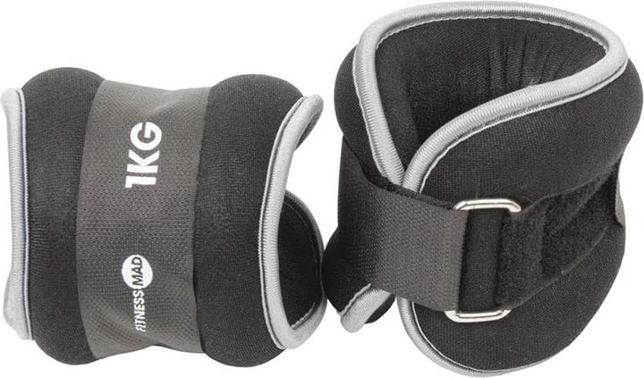 Produktbild Fitness Mad Gewicht Handgelenk und Knöchel (2erPack) (1 x 1 kg)