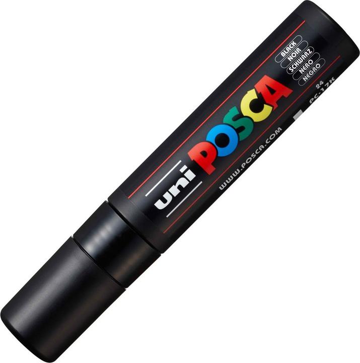 Produktbild Posca Marker PC-17K Rechteckspitze (Schwarz, 15 mm, 1 x)