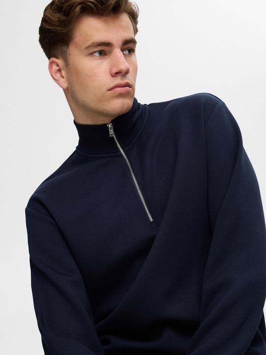Actual product image Selected Homme Slhemanuel Soft Zip High Neck Sweat Noos (XL)