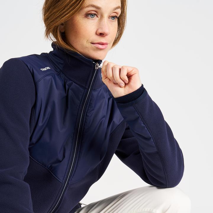 Immagine prodotto Tribord Giacca in pile da vela da donna calda 500 blu (S)